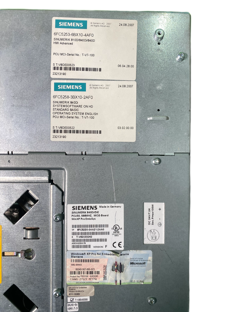 Commande numérique SIEMENS