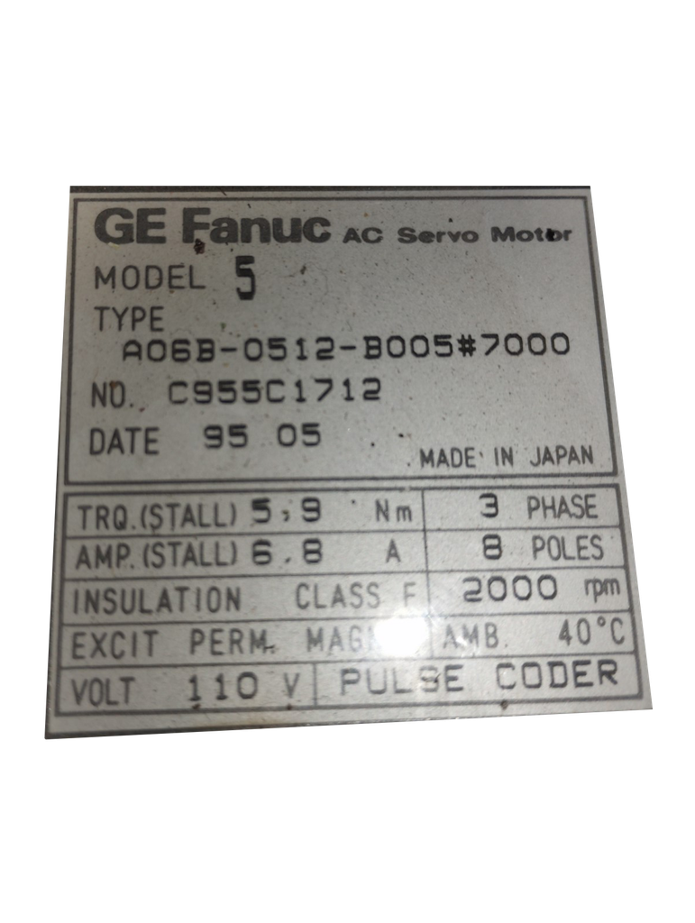 Moteur FANUC