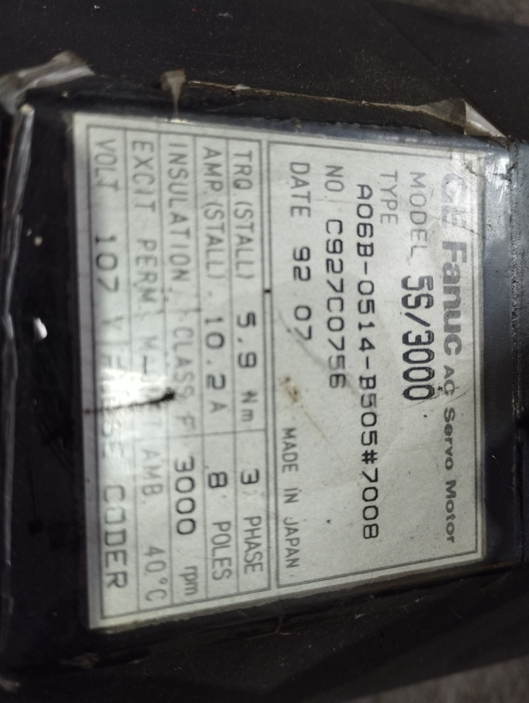 Moteur FANUC