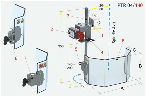Protecteur Perceuse PTR04/140