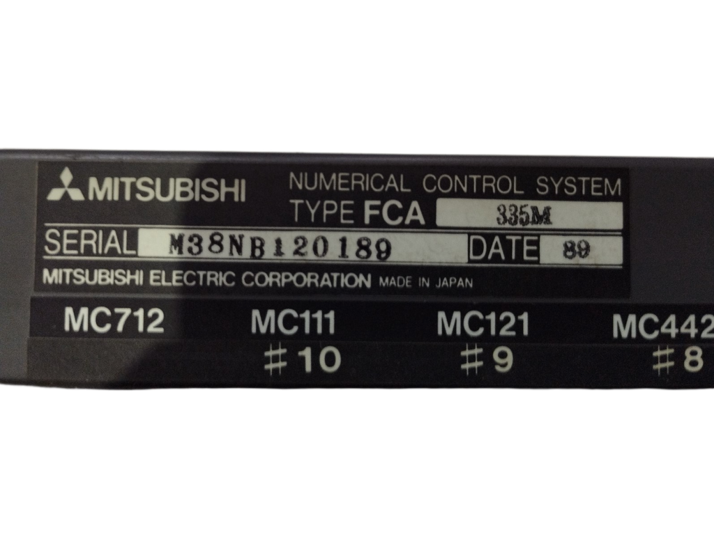 Commande numérique MITSUBISHI