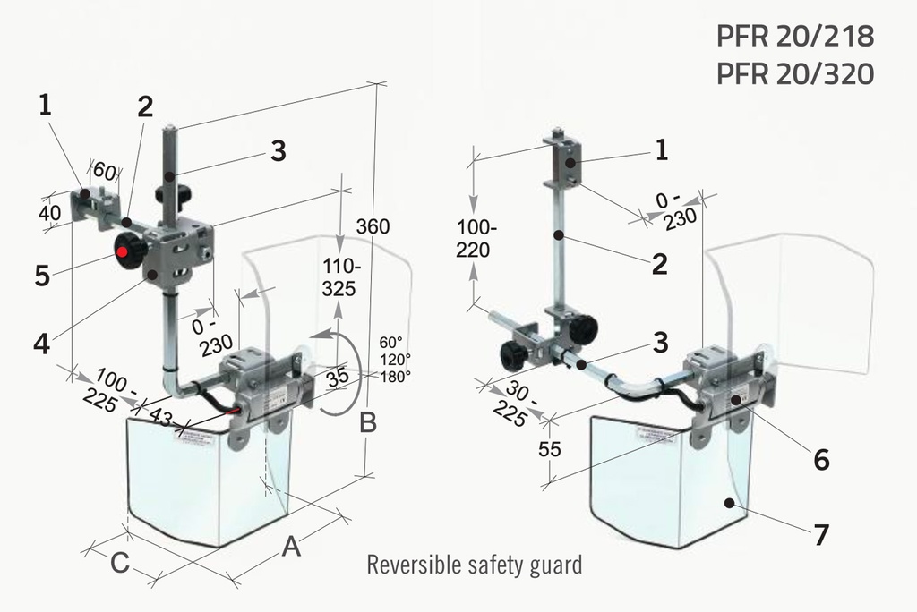 Protecteur Fraiseuse PFR20/218